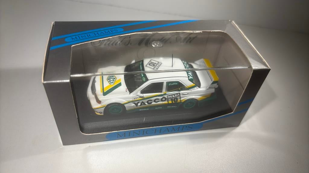 Mercedes benz 190 e evo 2 dtm minichamps 1.43, Auto, Ophalen of Verzenden, MiniChamps, A