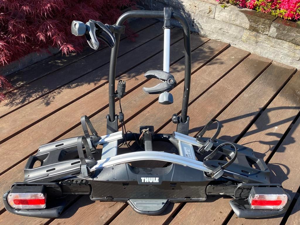 Fietsdrager Thule Compact 925 voor 2 fietsen, Auto diversen, Fietsendragers, Ophalen, Zo goed als nieuw, Trekhaakdrager
