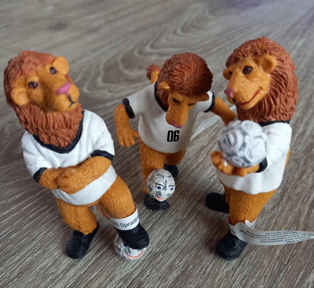 FiFa World Cup 2006 Goleo Mascottes leeuwtjes, Ophalen of Verzenden, Nieuw, Buitenlandse clubs