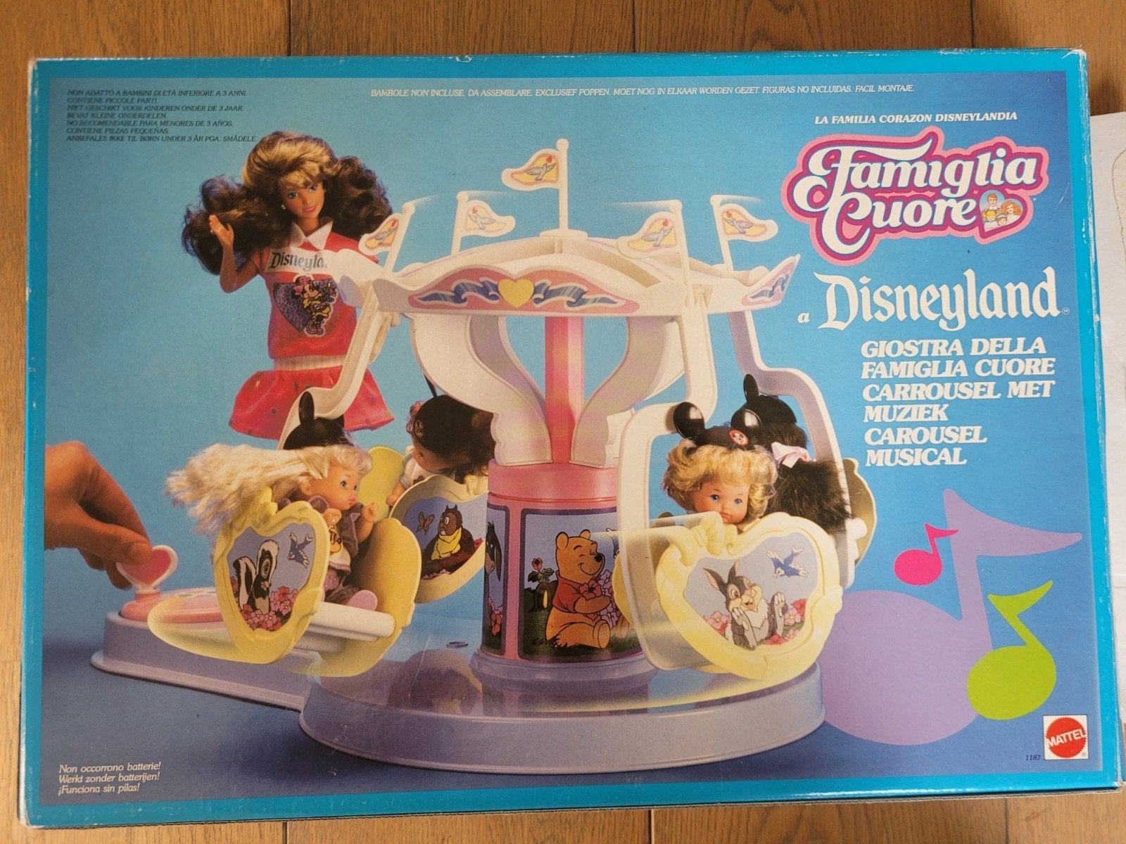 Vintage Barbie Mattel Heart Family Disney Carrousel - jr 80, Verzamelen, Ophalen of Verzenden, Zo goed als nieuw, Accessoires