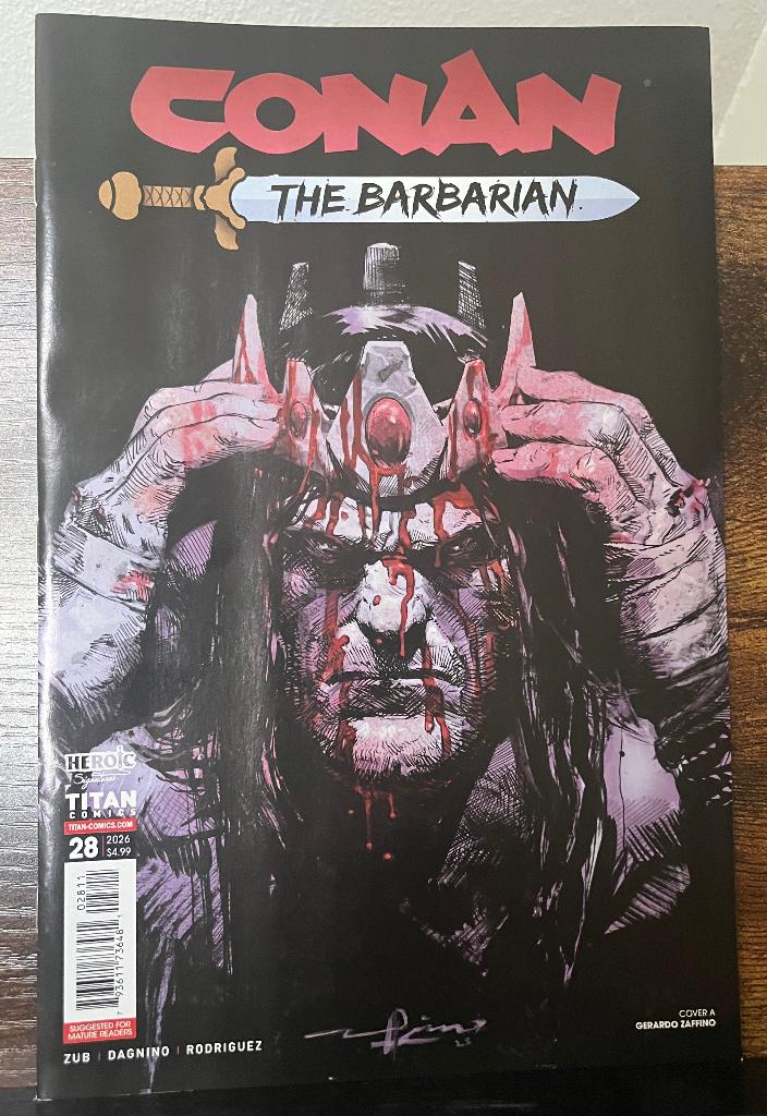 Conan the Barbarian #28 diverse covers (Titan Comics), Eén comic, Amerika, Nieuw, Ophalen of Verzenden