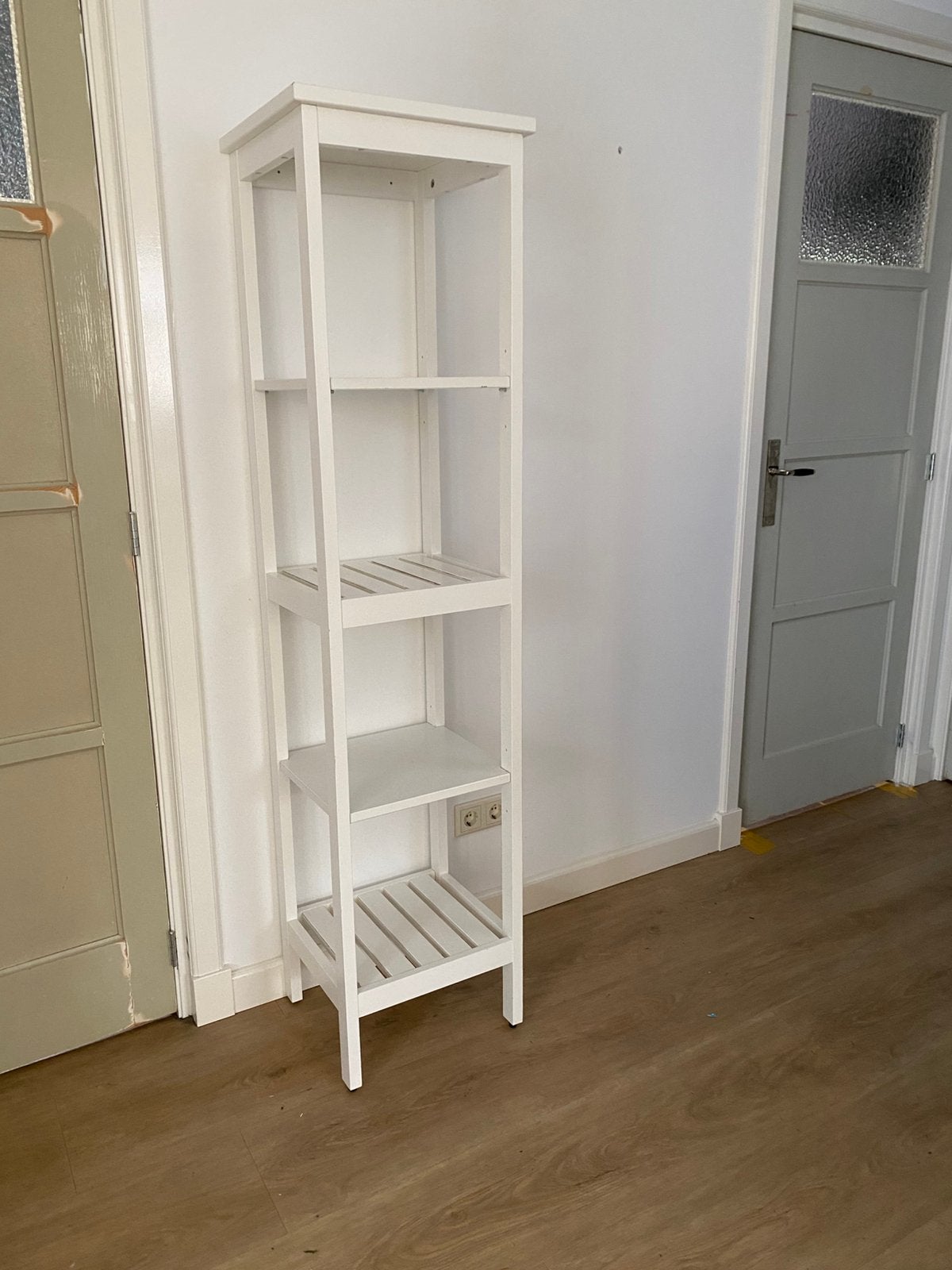 IKEA houten badkamerrek / opbergrek Hemnes, 172x42cm, Ophalen, Gebruikt