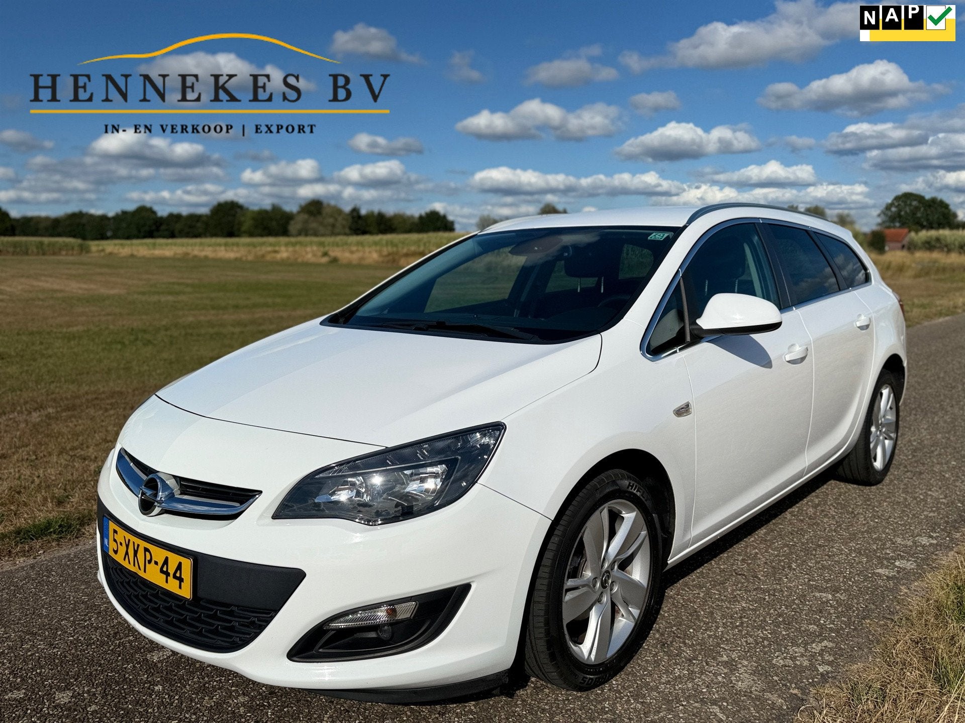 Opel Astra Sports Tourer 1.4 Turbo Business + NAP, Auto's, Opel, Voorwielaandrijving, Euro 5, Gebruikt, Zwart