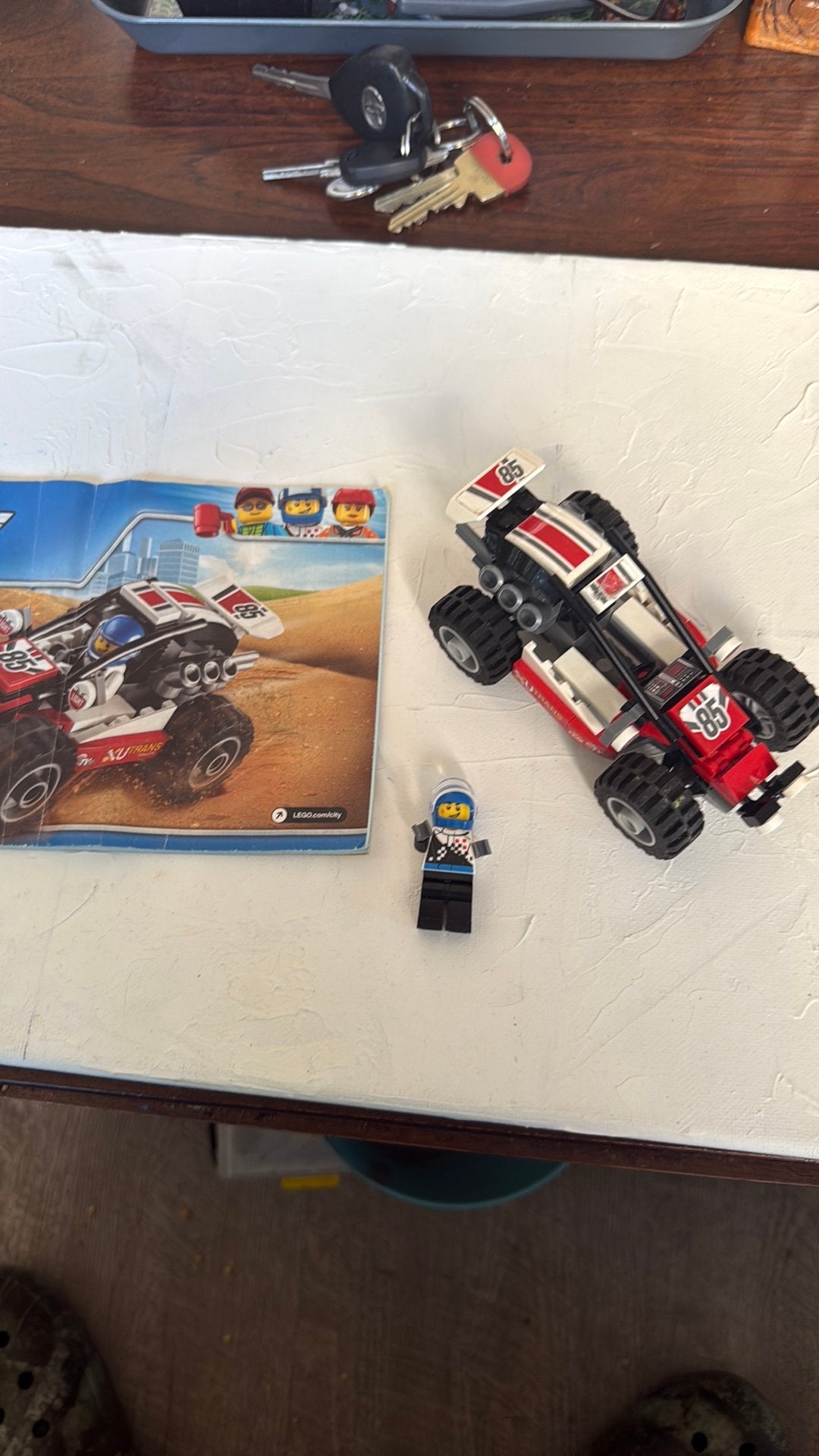 Lego 60145 autootje, Ophalen of Verzenden, Zo goed als nieuw