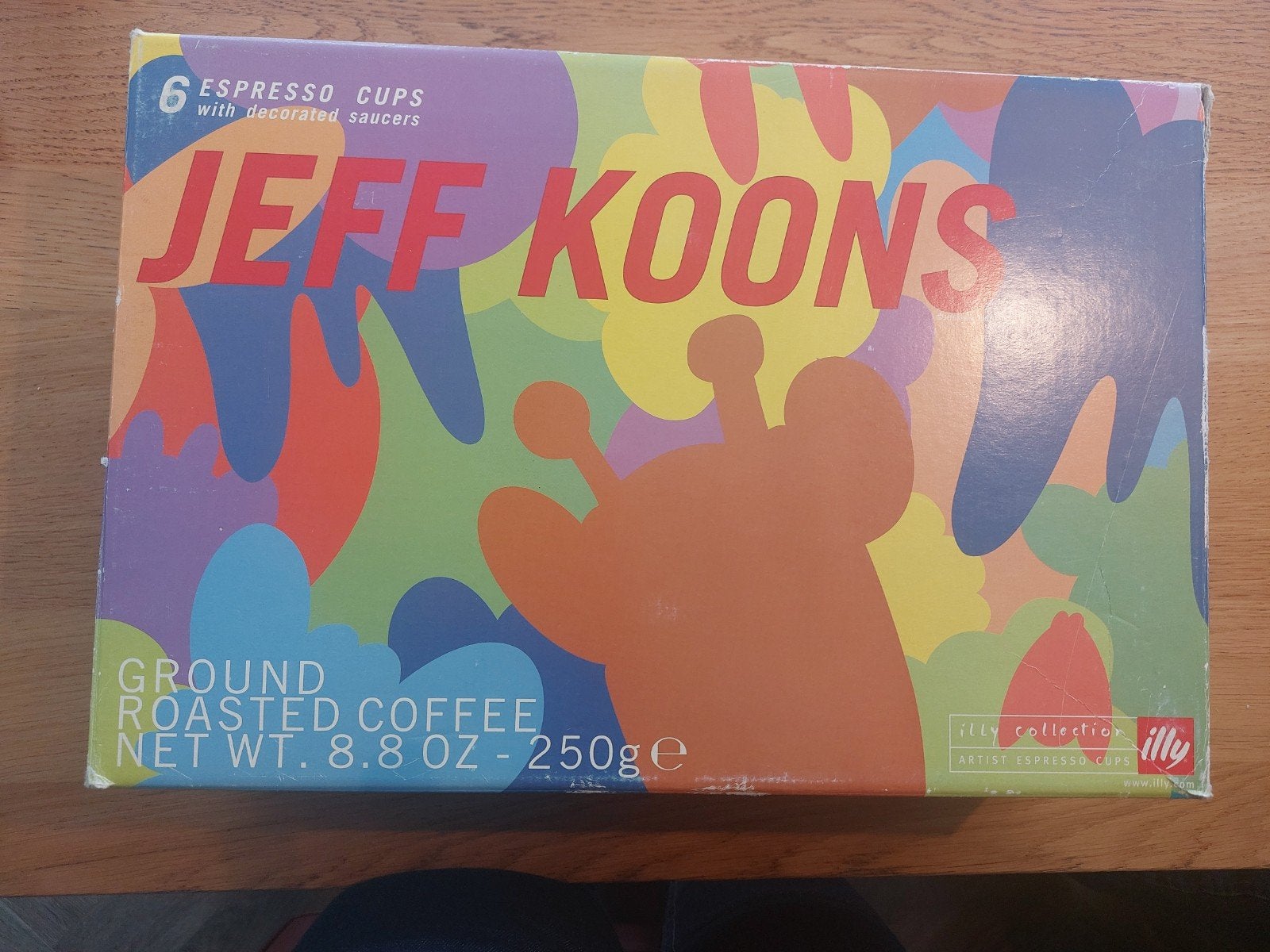 Illy espresso kopjes Jeff Koons, collectors item, set van 6, Verzamelen, Ophalen, Nieuw, Porselein, Kop en/of schotel