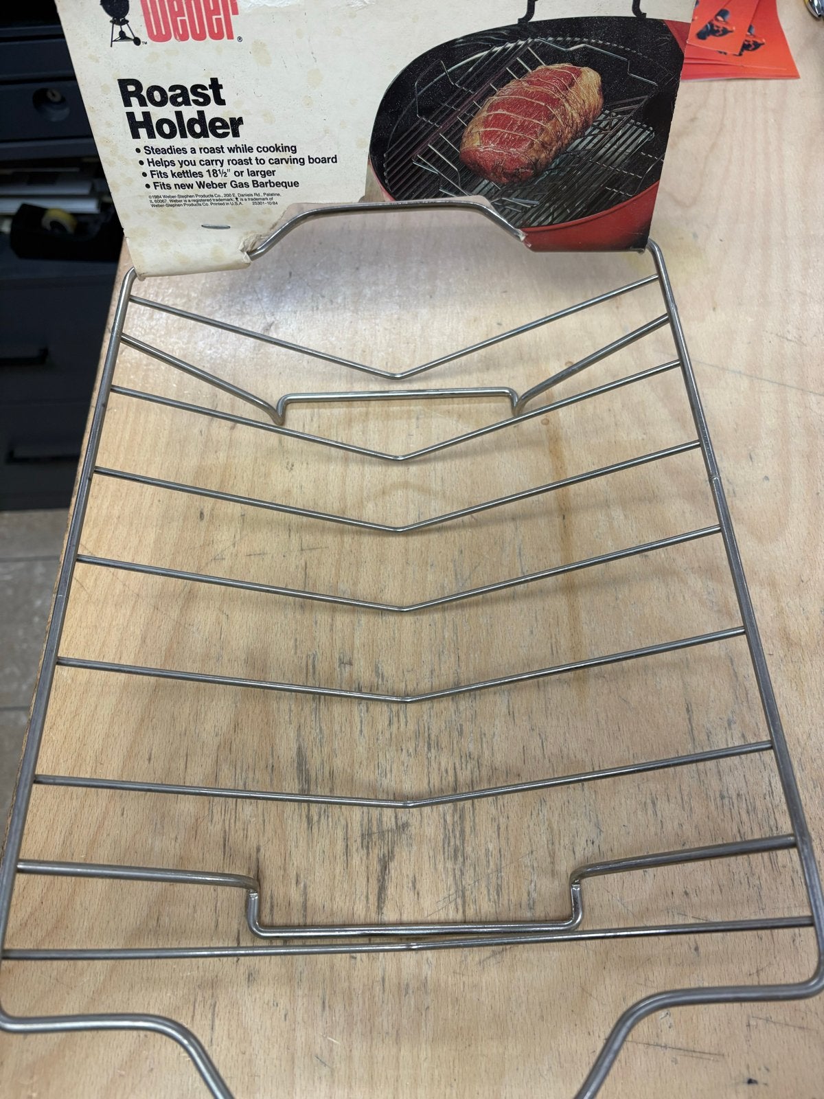 Weber Roast Holder - Ongebruikt, Ophalen, Nieuw