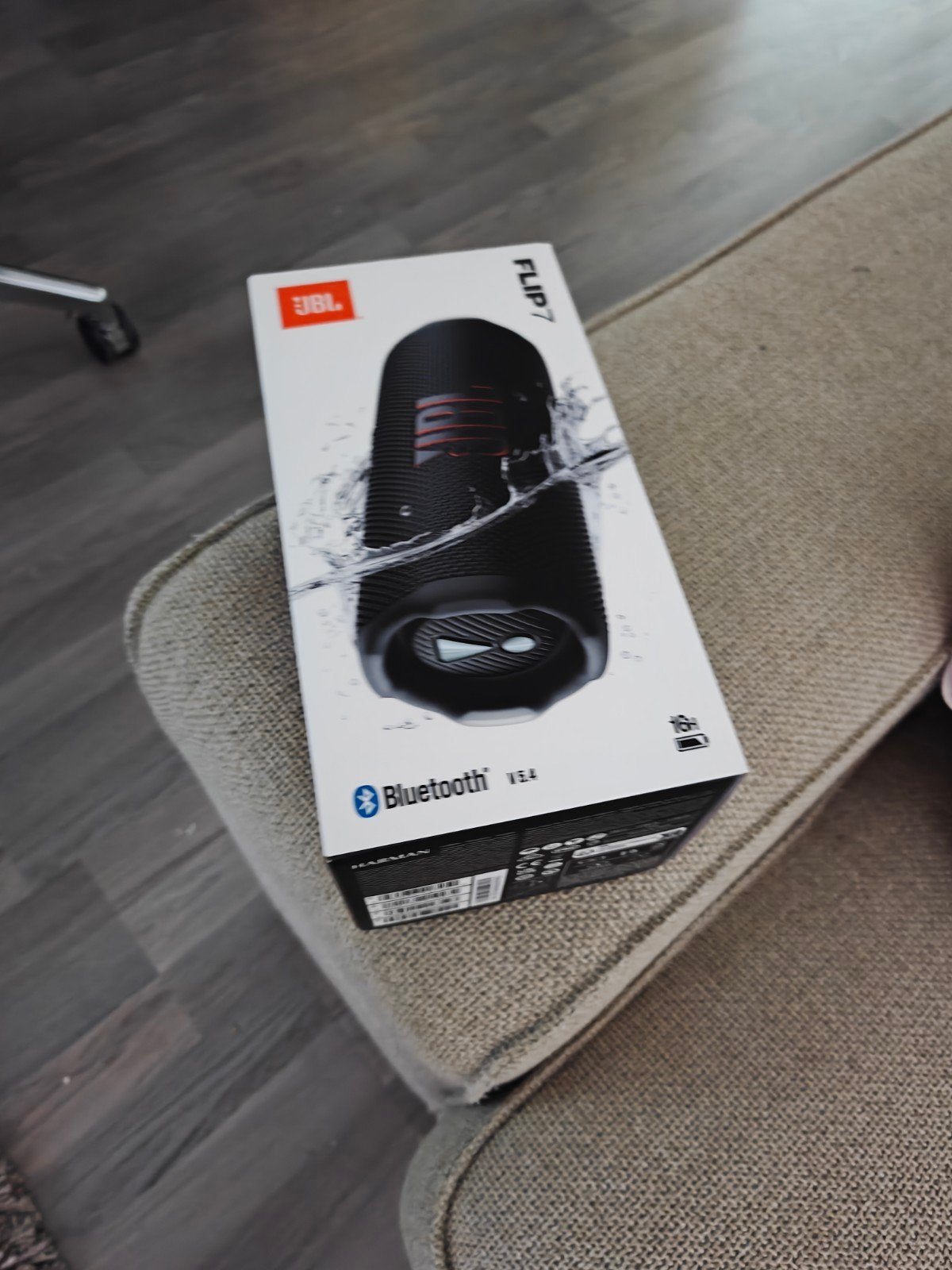 JBL Flip 7 Zwart - Nieuw in doos en Ongeopend met factuur