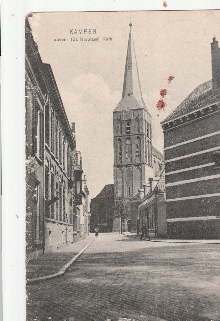 kampen- bovenkerk 1908, Ophalen of Verzenden, Voor 1920, Overijssel