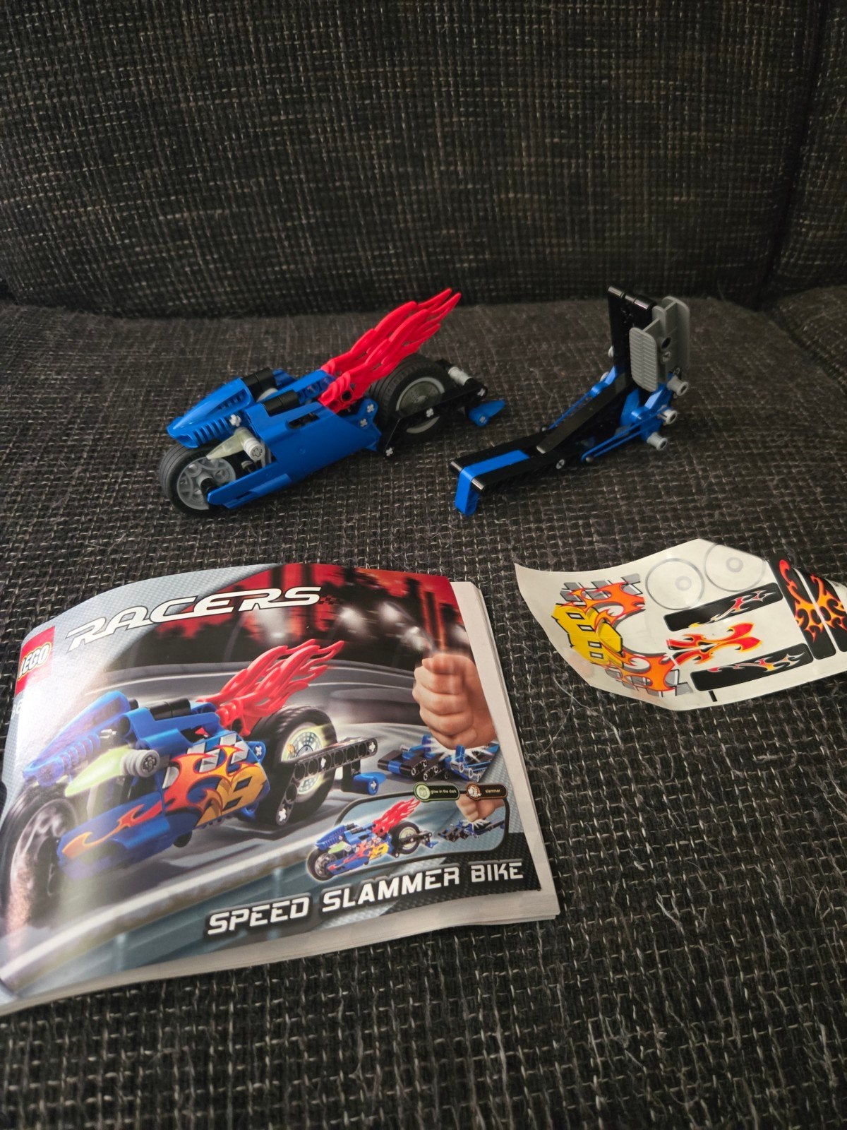 LEGO Racers Speed Slammer Bike (8121), Ophalen of Verzenden, Gebruikt, Overige merken