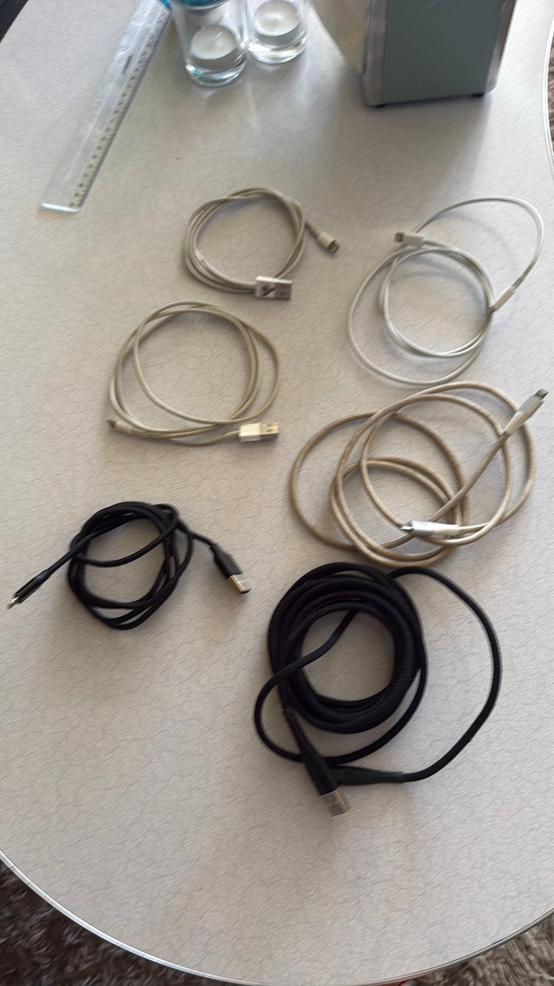 Apple USB - lightning kabels te koop, Ophalen of Verzenden, Zo goed als nieuw