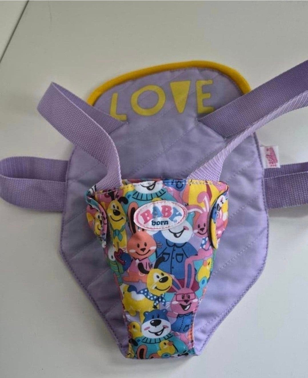 Baby Born kleertjes Draagzak Babyborn.

Excl.pop.

Als Nieuw, Ophalen of Verzenden, Zo goed als nieuw, Babypop