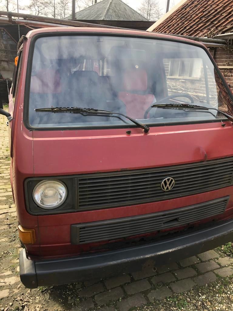 Volkswagen Transporter Bestel 1.6 D 1985 met kenteken, Achterwielaandrijving, 4 cilinders, Volkswagen, Origineel Nederlands