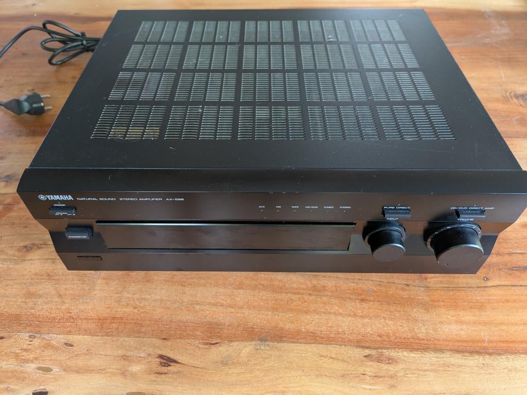 Yamaha Natural Sound Stereo Amplifier AX-596, Ophalen, Gebruikt, Yamaha, 60 tot 120 watt