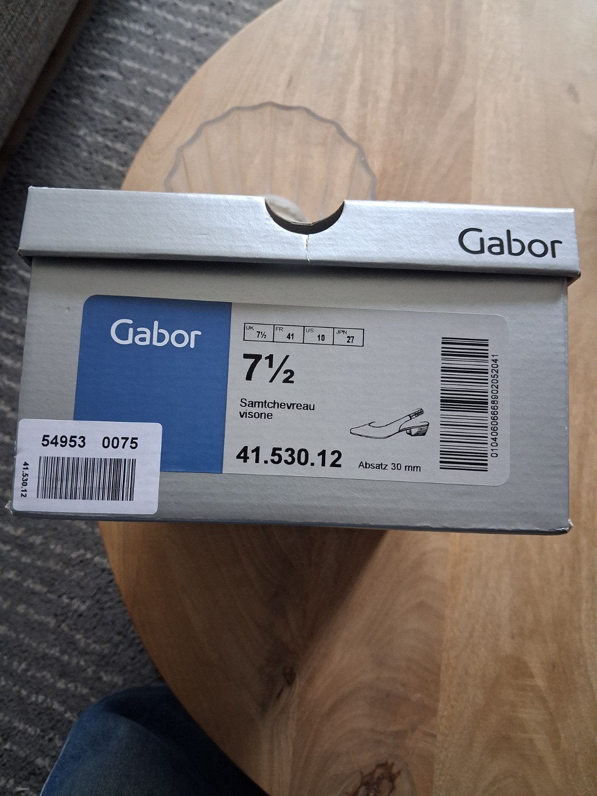 Slingebacks Pumps., Gabor., Ophalen, Gedragen, Beige
