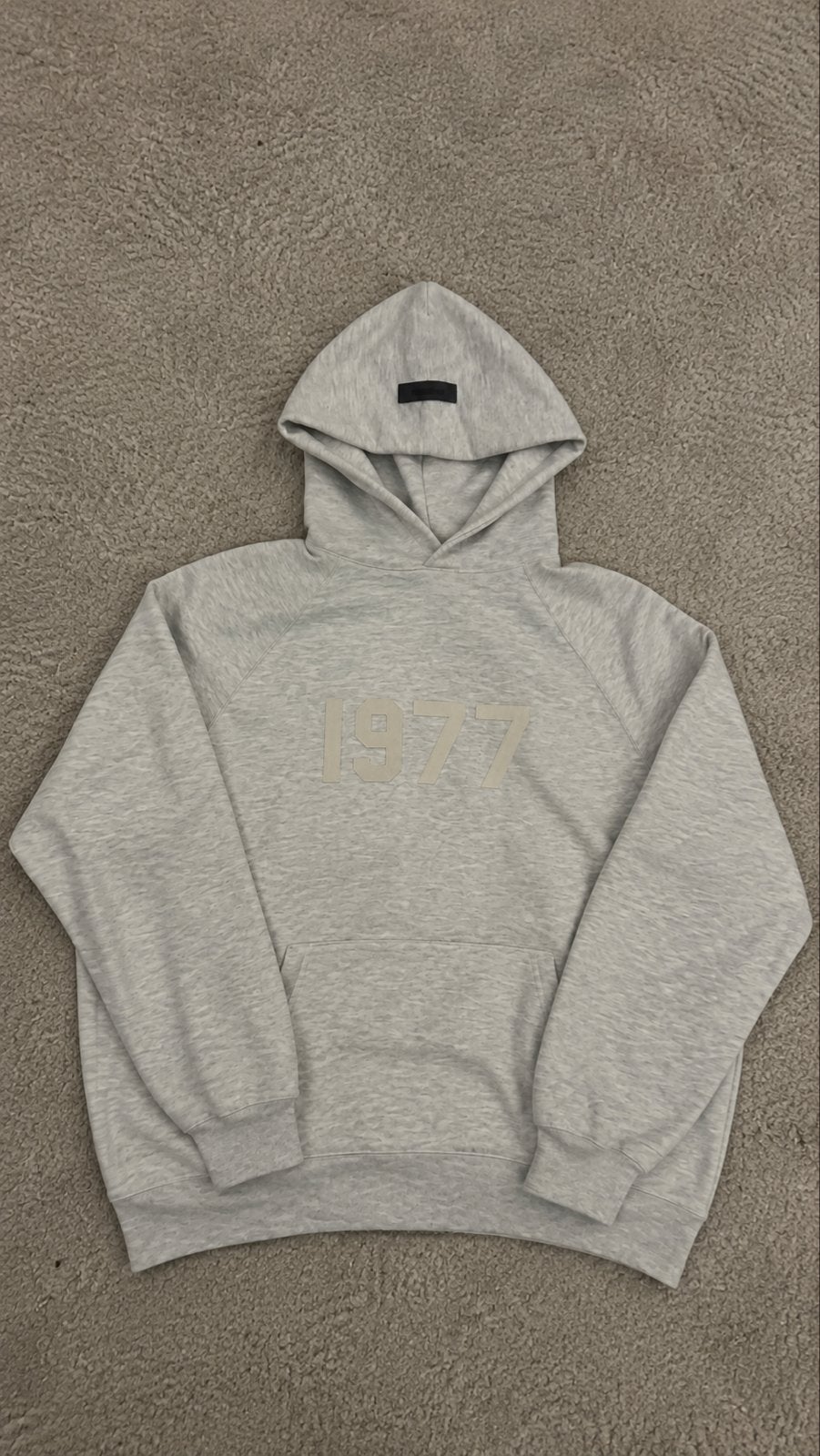 Fear of God Essentials 1977 Hoodie - Lichtgrijs, Kleding | Heren, Ophalen of Verzenden, Nieuw