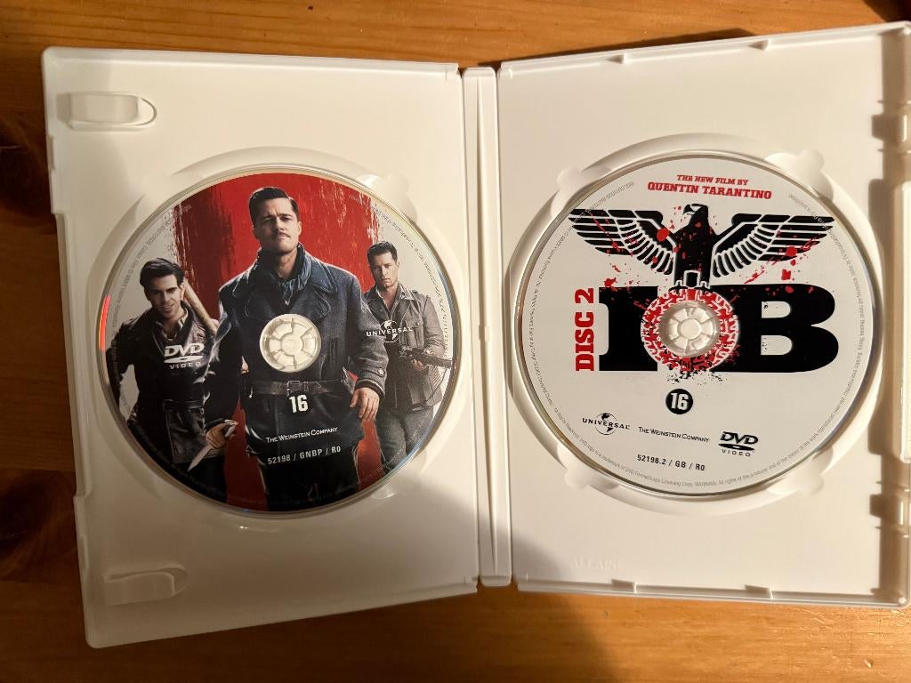DVD film - Inglorious Bastards, Vanaf 16 jaar, Ophalen of Verzenden, Zo goed als nieuw, Actie