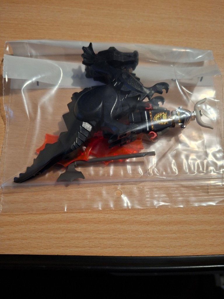 Lego 4818 Dragon Rider, Gebruikt, Lego, Compleet, Ophalen of Verzenden