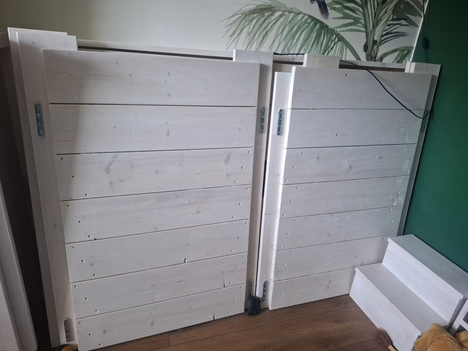 Steigerhout aangeboden, Ophalen, Gebruikt, 25 tot 50 mm, Plank
