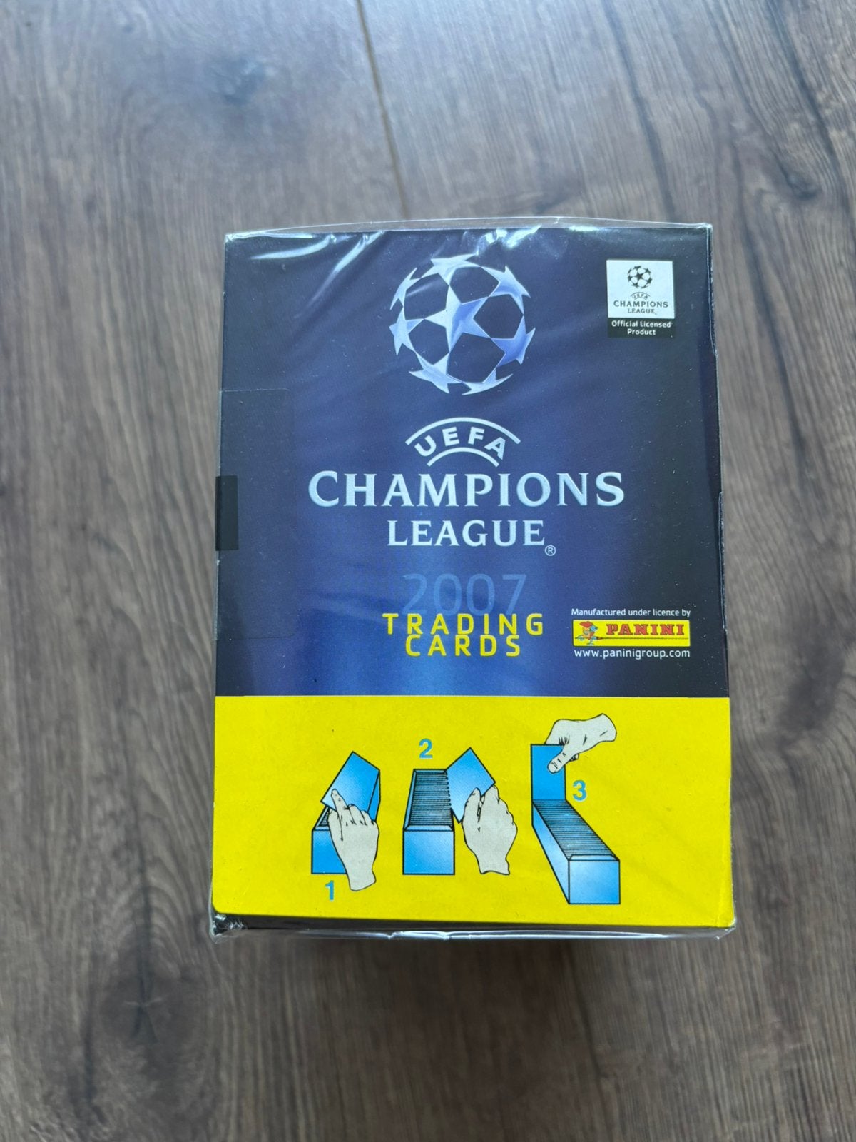 Panini Uefa Champions League Trading Cards 2007 Sealed Box, Ophalen of Verzenden, Zo goed als nieuw, Buitenlandse clubs, Poster, Plaatje of Sticker