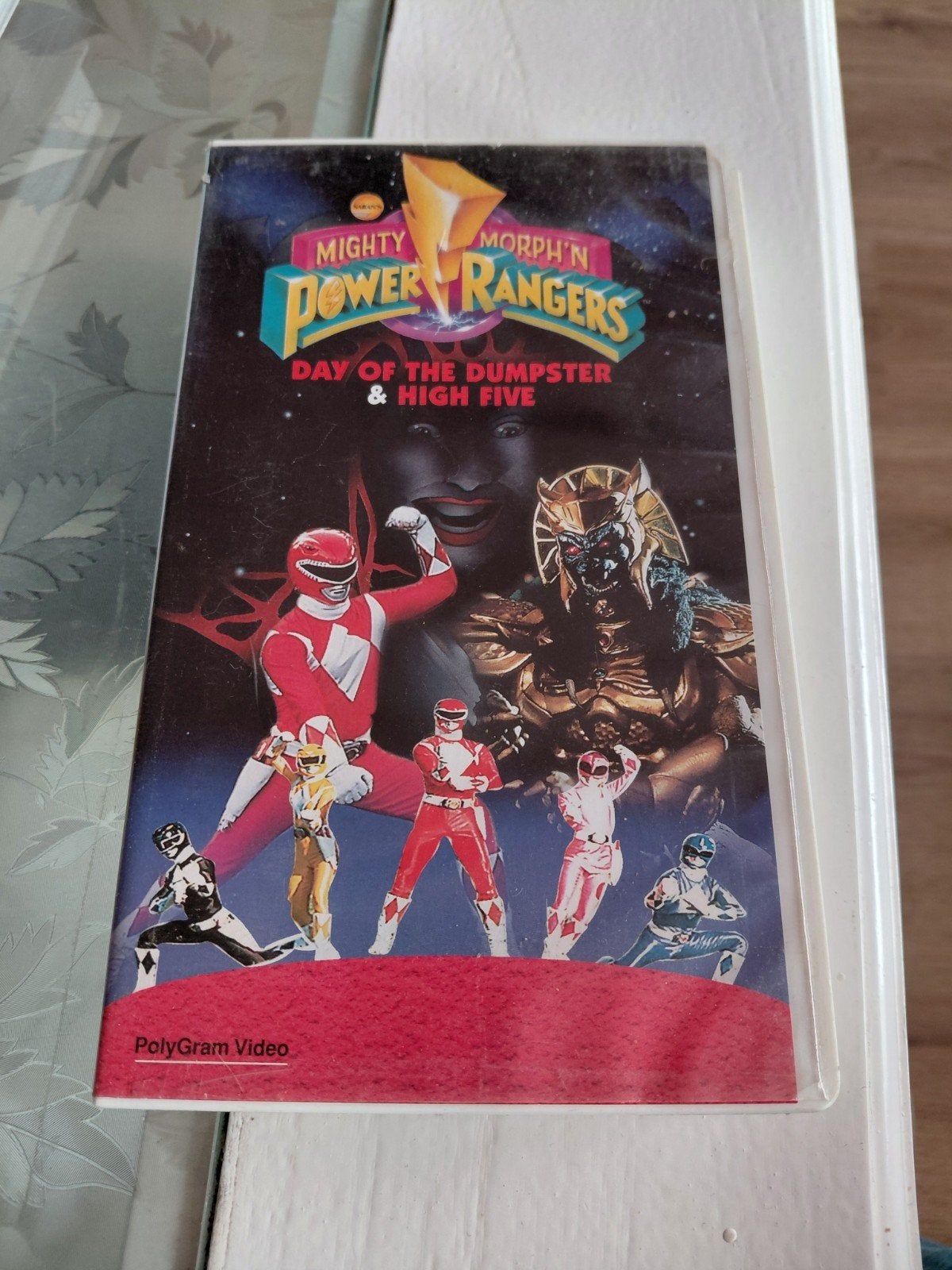 Mighty Morphin Power Rangers deel 1 videoband., Cd's en Dvd's, Ophalen of Verzenden, Gebruikt, Kinderprogramma of -film, VHS