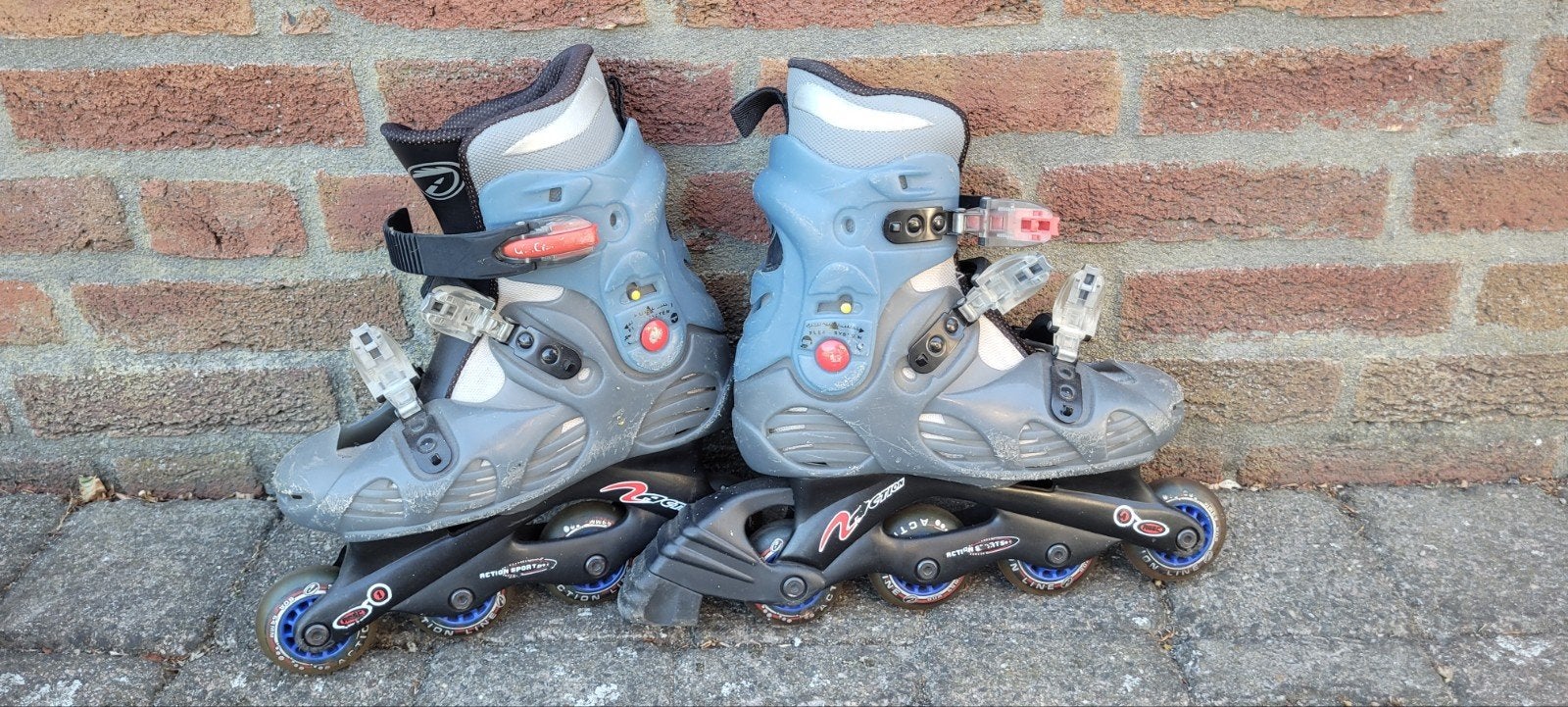 Skeelers/inline skates maat 35, Gebruikt, Overige typen, Ophalen, Overige merken