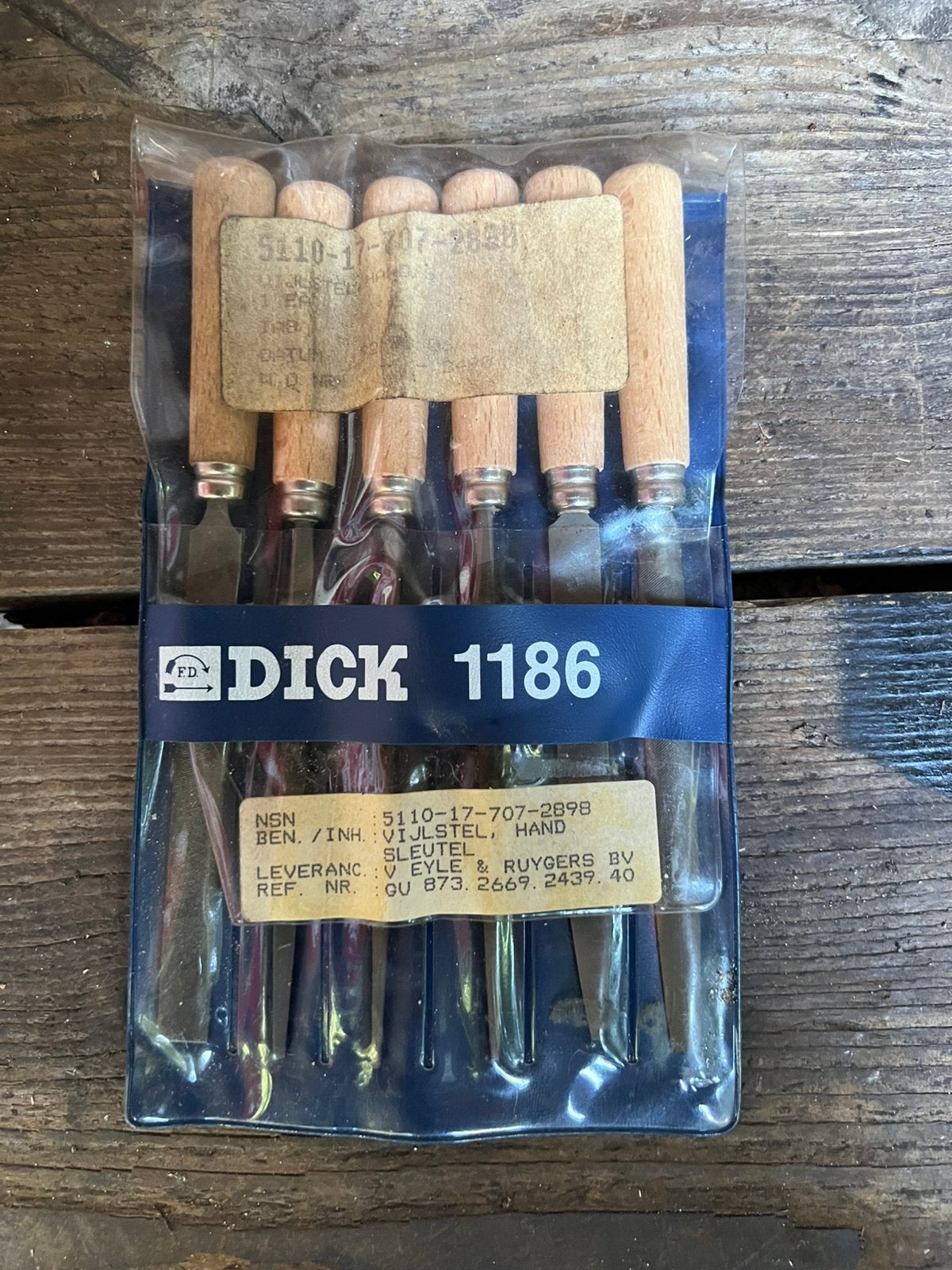 Dick sleutelvijlen, Gebruikt, Dick, Onbekend, Ophalen of Verzenden