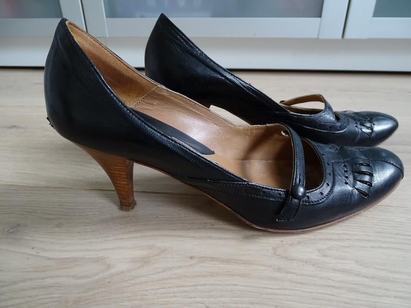 Zwarte pumps met naaldhakken, Gixus, Pumps, Zwart, Ophalen of Verzenden