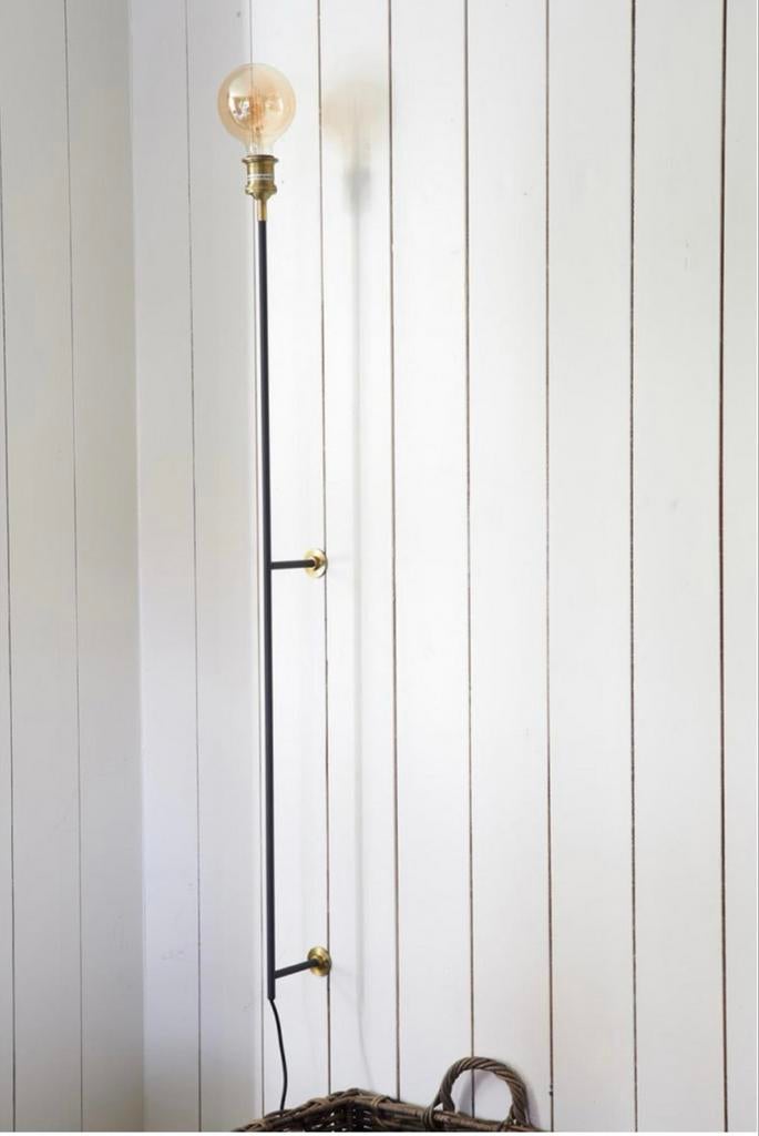 Riviera Maison Hoxton wandlamp shiny zilver, Ophalen, Zo goed als nieuw, 100 tot 150 cm