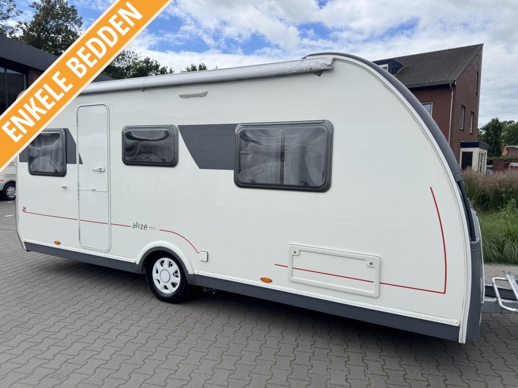 Sterckeman Alize 460 LJ / aparte bedden / mover / voortent, Sterckeman, Rondzit, Schokbreker, Bedrijf
