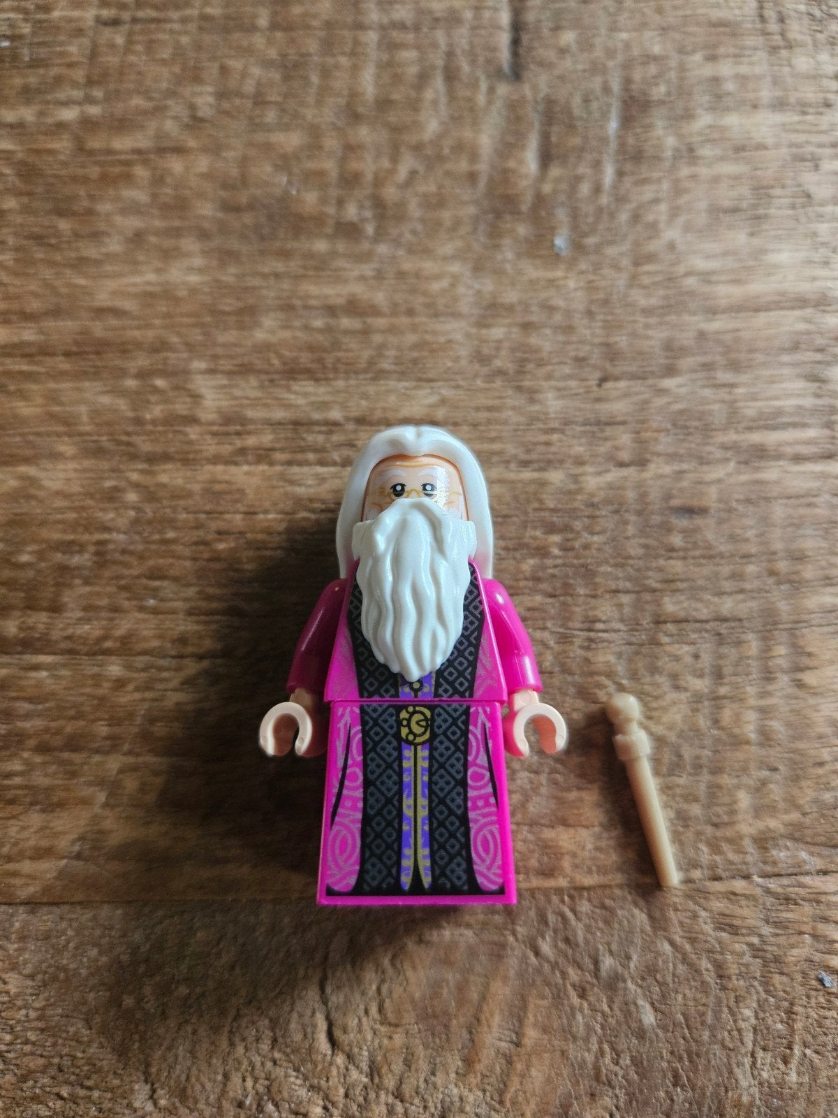 LEGO Harry Potter HP303 Albus Dumbledore minifiguur, Verzenden, Zo goed als nieuw
