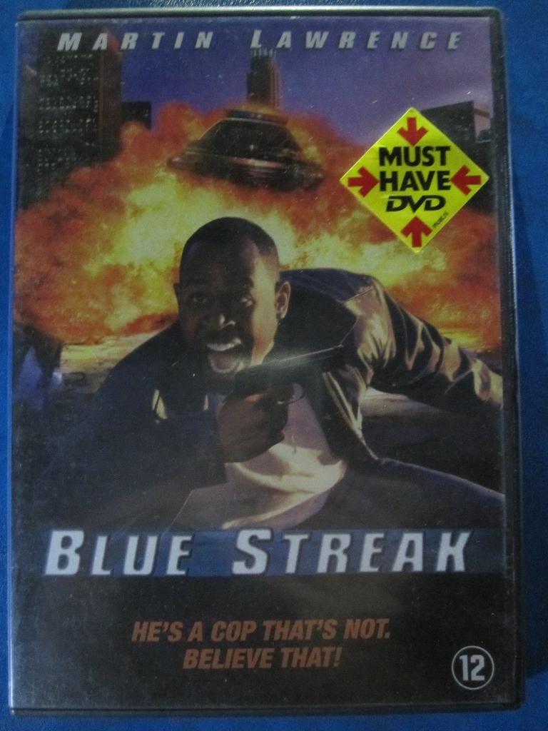 Blue Streak (1999), Vanaf 12 jaar, Ophalen of Verzenden, Zo goed als nieuw, Actie