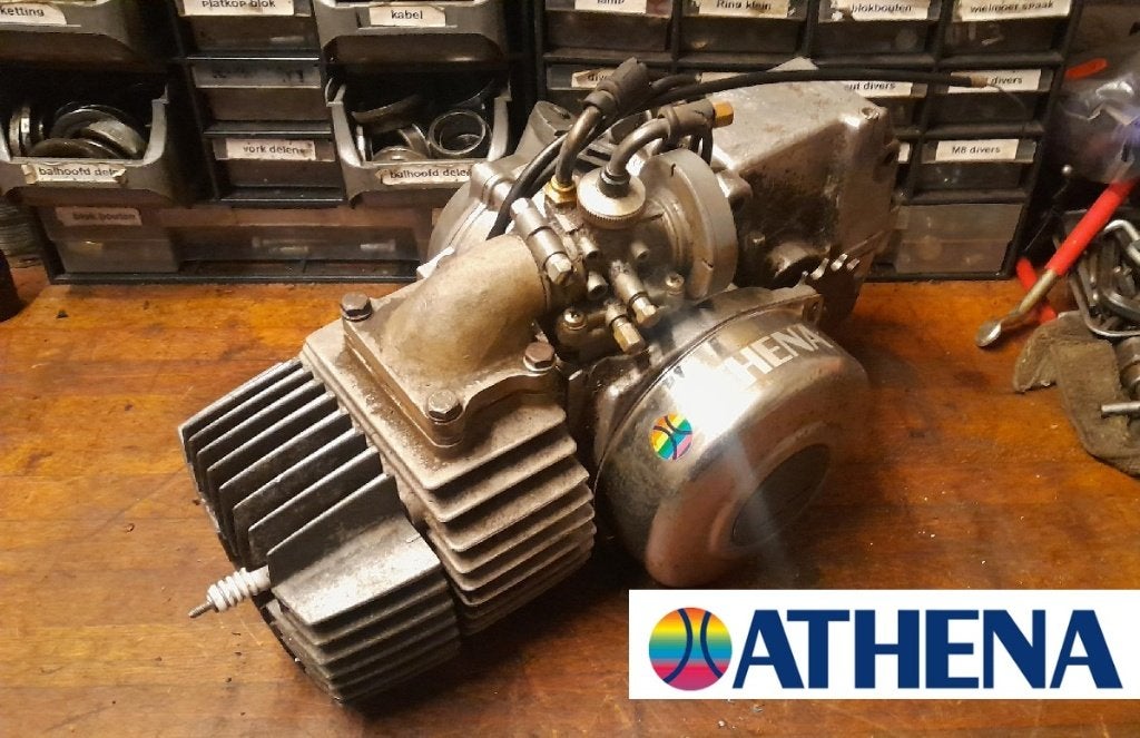 Puch Maxi AJH Athena 70cc groot membraan motorblok, Ophalen, Gebruikt, Blok