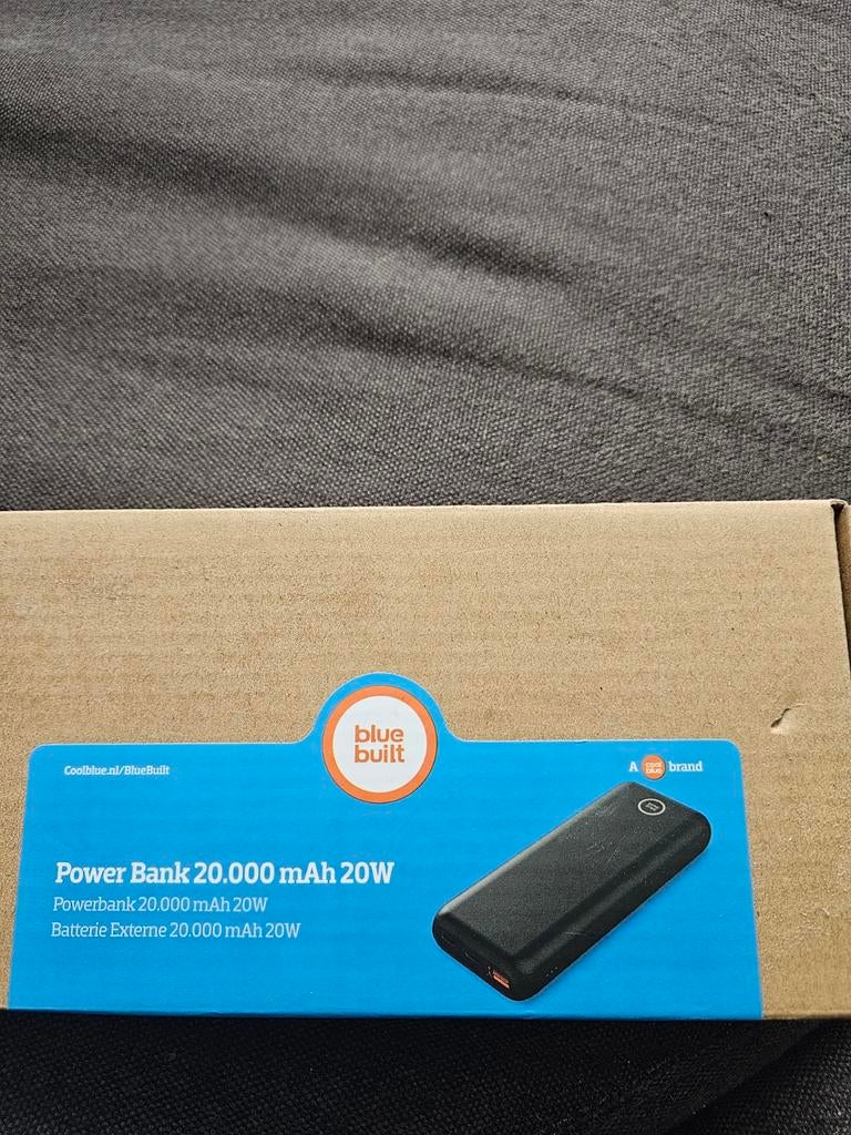 Bluebuilt Power Bank, Ophalen of Verzenden, Nieuw