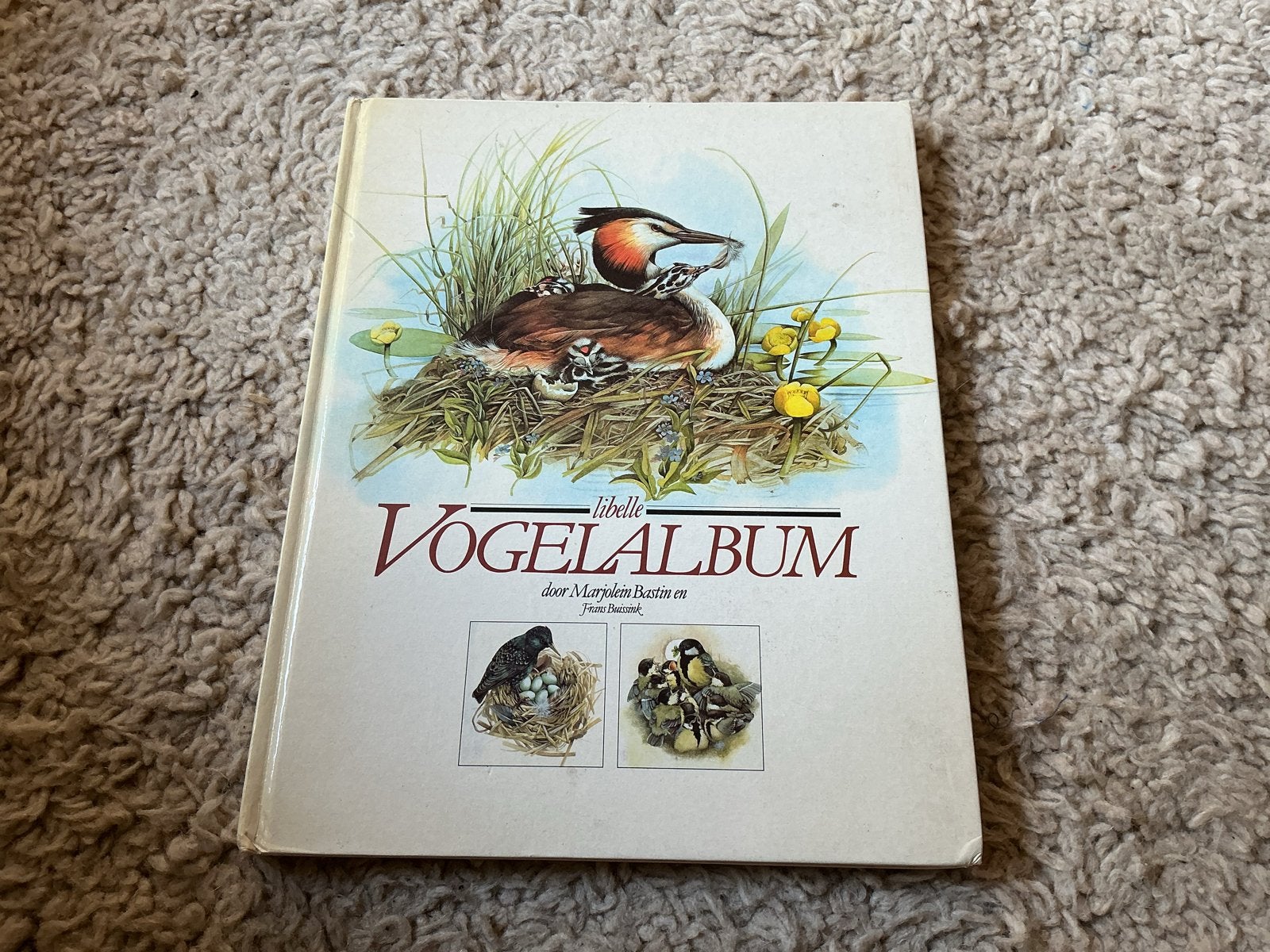 Vogelalbum - Marjolein Bastin & Frans Buissink oobr giro 555, Ophalen of Verzenden, Gelezen, Vogels
