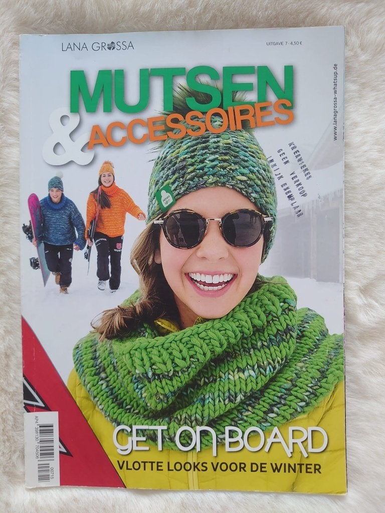Mutsen en accessoires Lana Grossa, Verzenden, Haken, Patroon of Boek