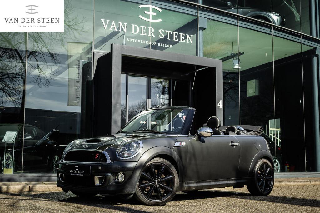 Mini Cabrio 1.6 Cooper S Chili Leder | H&K, Auto's, Euro 5, Gebruikt, 4 cilinders, Cabriolet