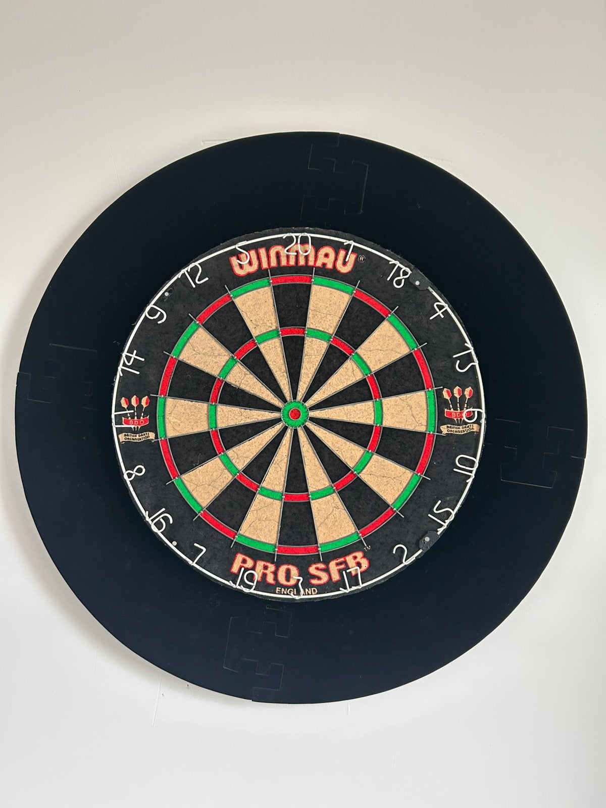 Volledige dartsset, Ophalen, Zo goed als nieuw