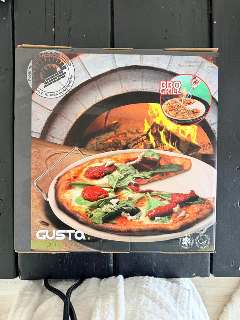 Gusta Pizza baksteen, Ophalen, Nieuw