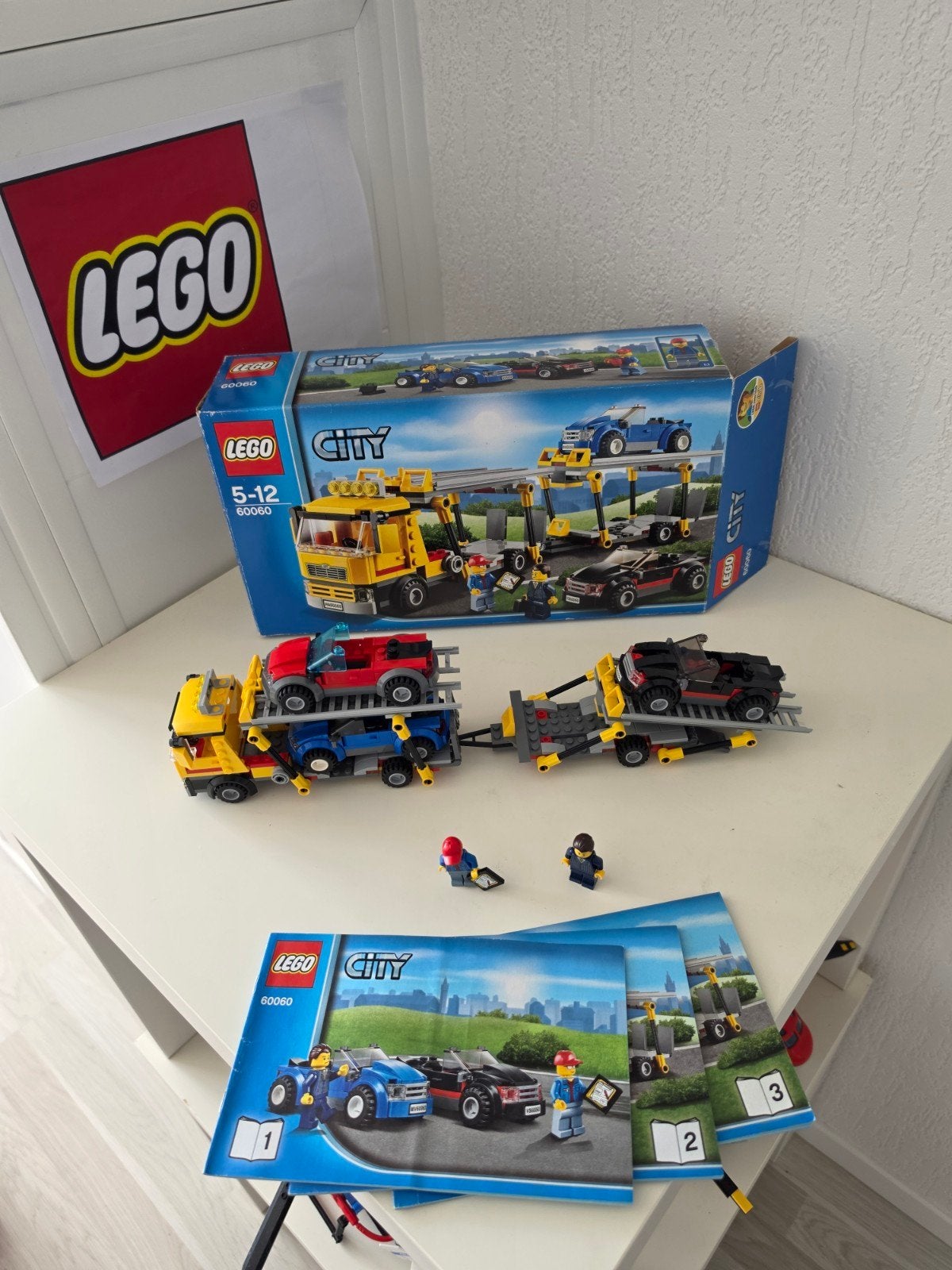 Lego City Auto Transport 60060 - Nieuwstaat met doos, Kinderen en Baby's, City, Inclusief instructies, Lego, Nieuw