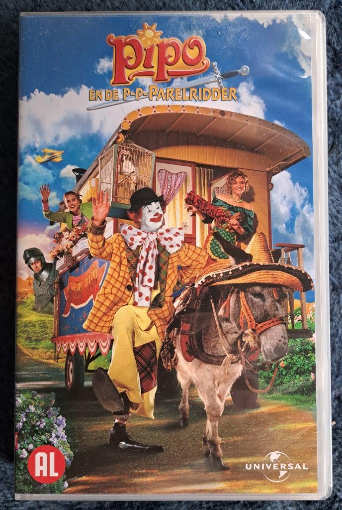 PIPO en de P-P-PARELRIDDER   (zo goed als nieuw), Cd's en Dvd's, Alle leeftijden, Ophalen of Verzenden, Zo goed als nieuw