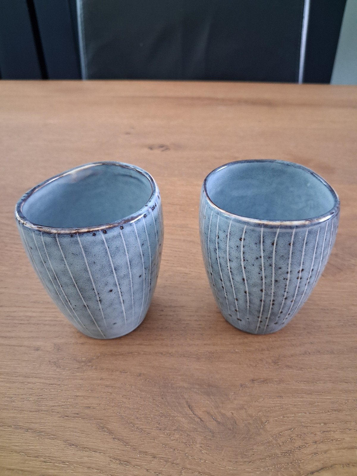 BROSTE COPENHAGEN "Nordic Sea" - 2 espressomokken/bekers 8cm, Nieuw, Ophalen of Verzenden, Overige stijlen, Kop(pen) en/of Schotel(s)
