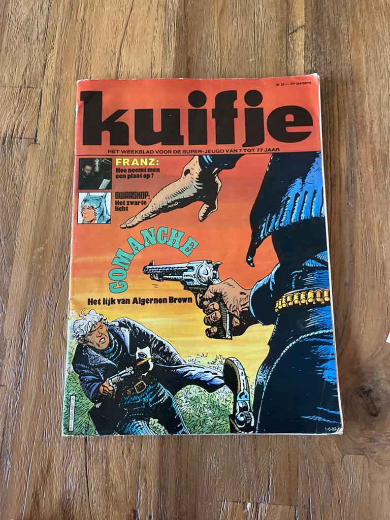 Kuifje Weekblad - Het lijk van Algernon Brown (1983), Boeken, Ophalen of Verzenden, Gelezen, Overige typen