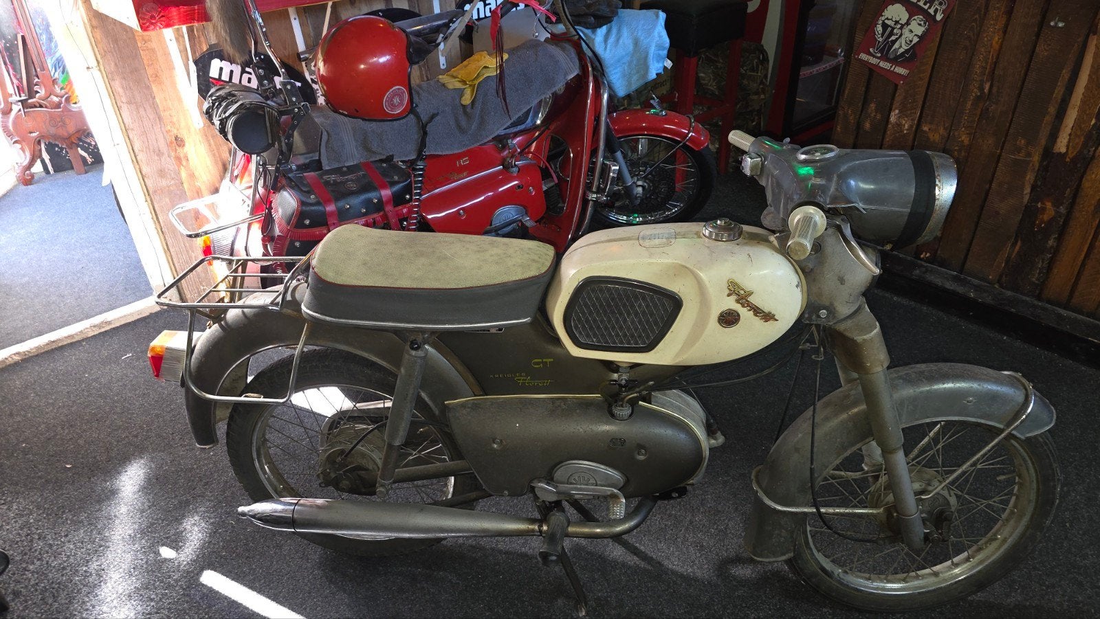 Hondekop kreidlerGT 5versn..platina .., Fietsen en Brommers, Brommers | Kreidler, Ophalen of Verzenden, Zo goed als nieuw, Overige modellen