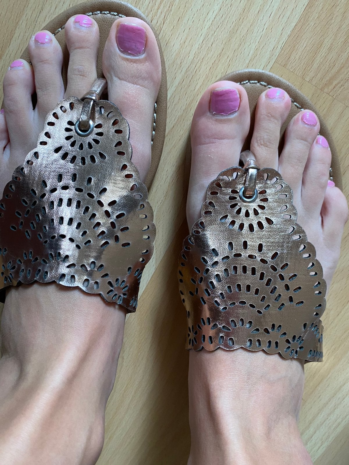 Nieuw slippers Hunkemöller rosé goud maat 40 41, Ophalen of Verzenden, Nieuw, Roze