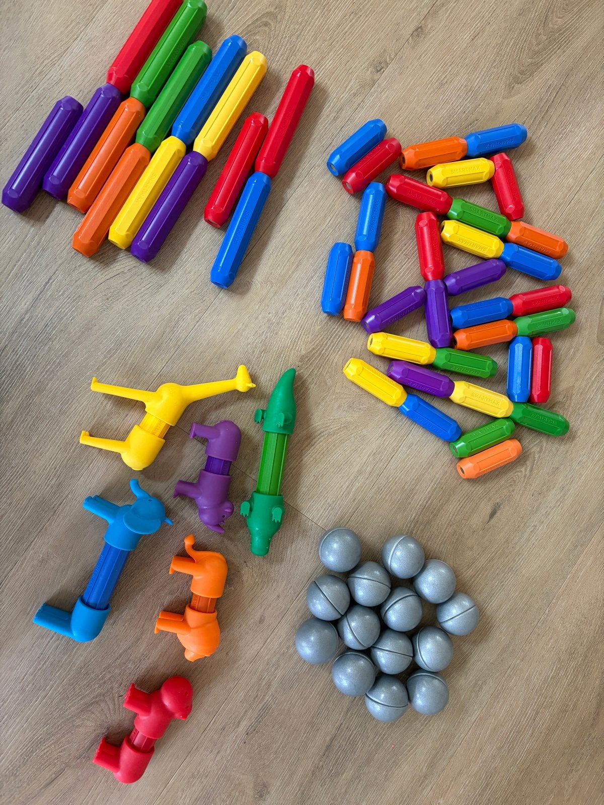 Grote set magnetisch constructiespeelgoed, Ophalen of Verzenden, Gebruikt, Overige merken