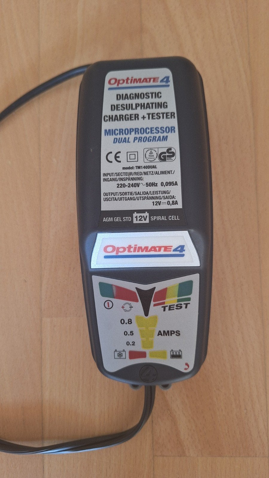 Optimate 4 druppellader / acculader met tester, Ophalen of Verzenden