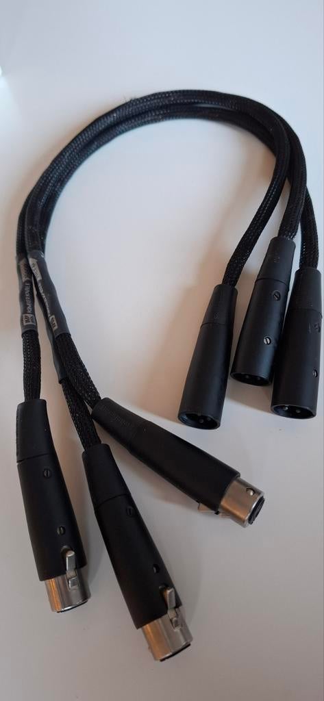 Kimber Kable Hero XLR interlinks set - 3 stuks / 0,5 mtr., Audio, Tv en Foto, Audiokabels en Televisiekabels, Ophalen of Verzenden