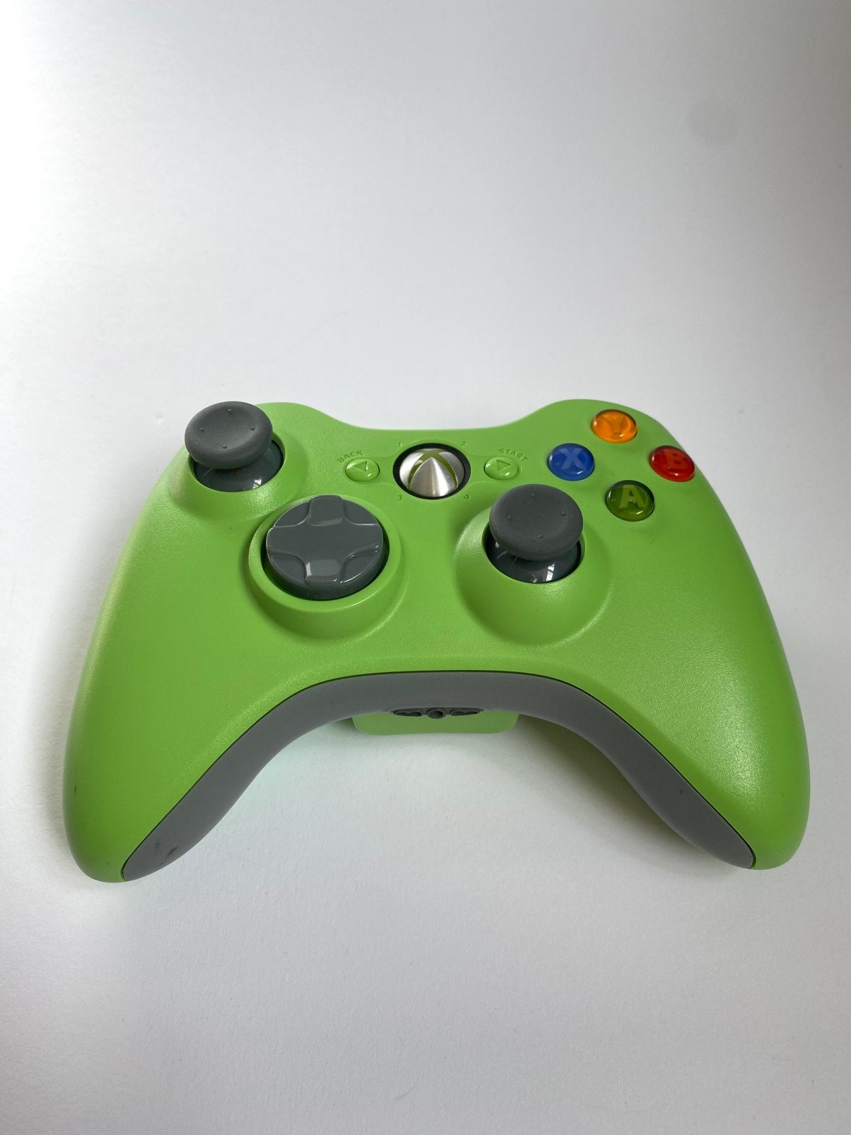 Xbox 360 Wireless Controller Green Original Microsoft, Ophalen of Verzenden, Zo goed als nieuw, Controller