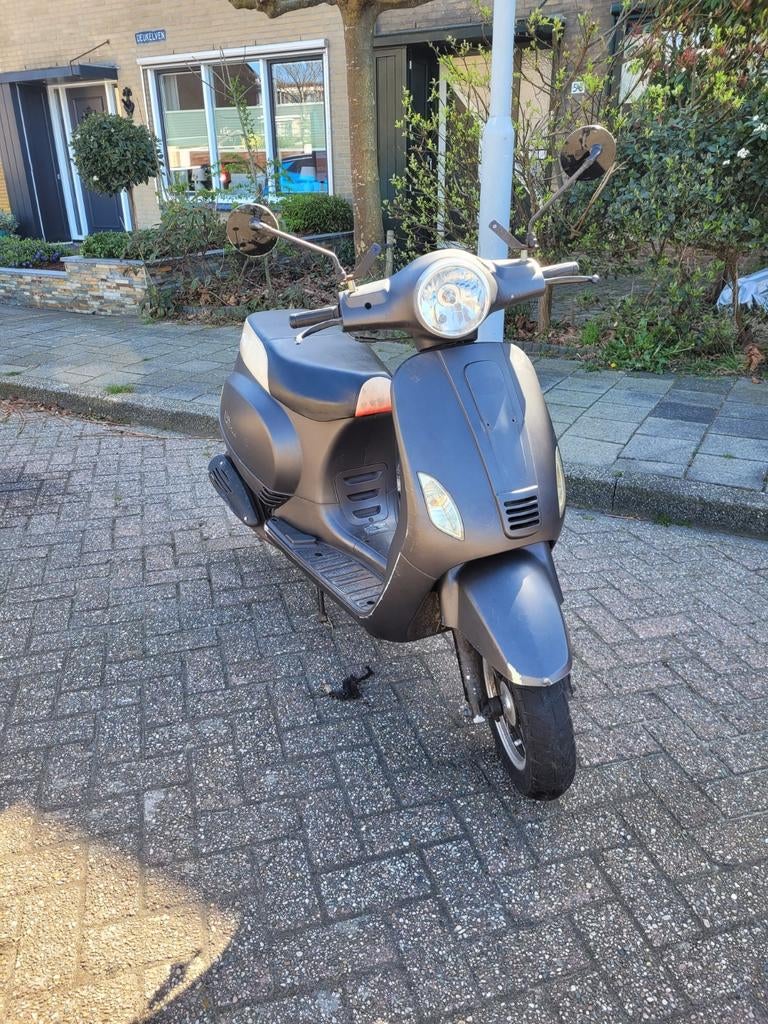 Iva lux50 blauw kenteken, Fietsen en Brommers, Snorfietsen en Snorscooters, Gebruikt, Benzine, Ophalen, Overige merken