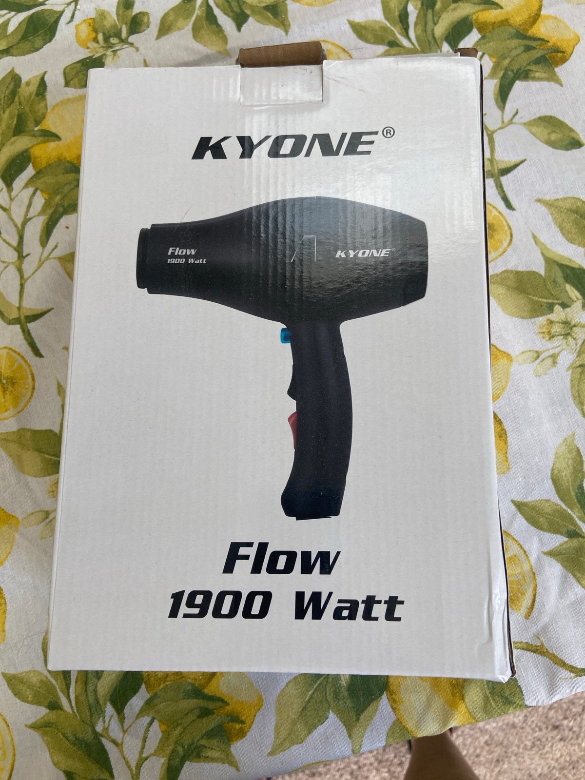 Kyone Flow Föhn 1900 Watt - Zo goed als nieuw, Ophalen of Verzenden, Zo goed als nieuw, Haarverzorging